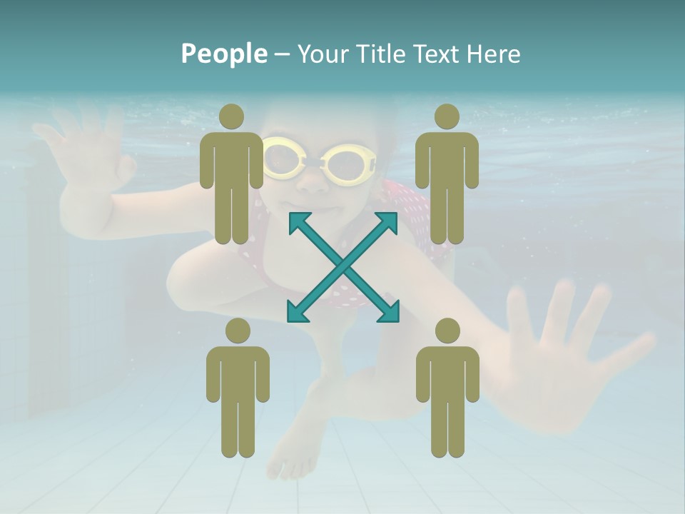 Dive Cheerful Cute PowerPoint Template