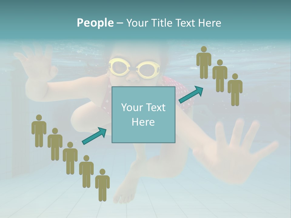 Dive Cheerful Cute PowerPoint Template