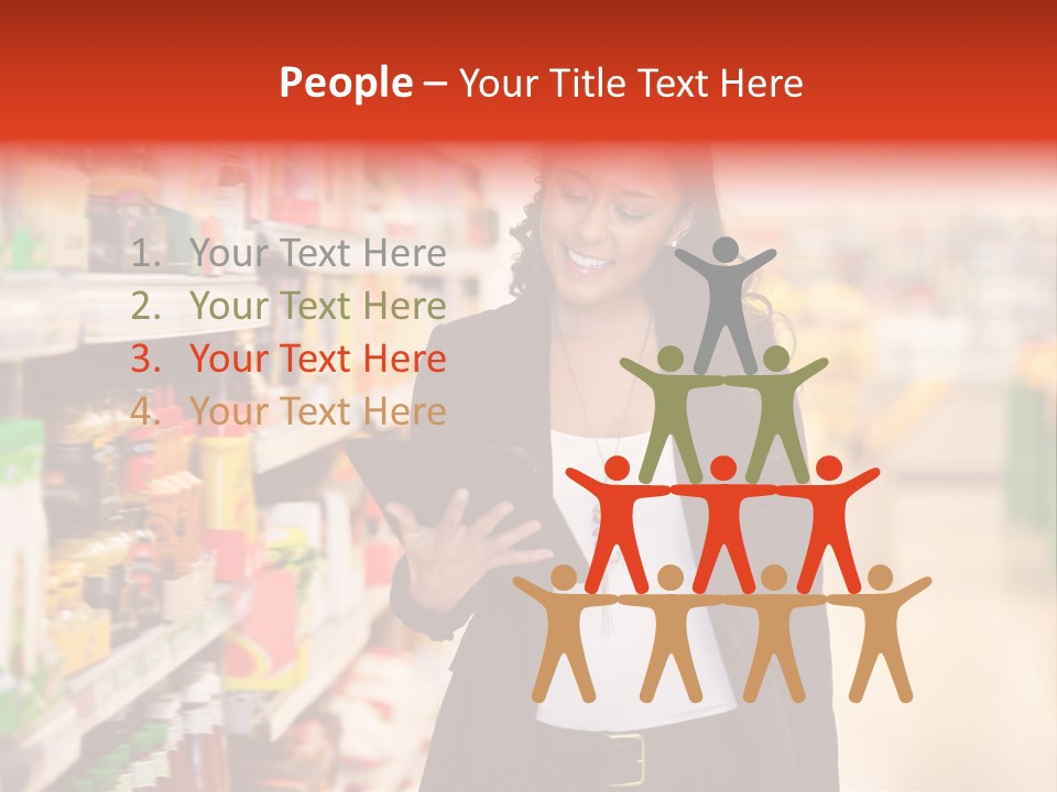 People Wireless Communication PowerPoint Template