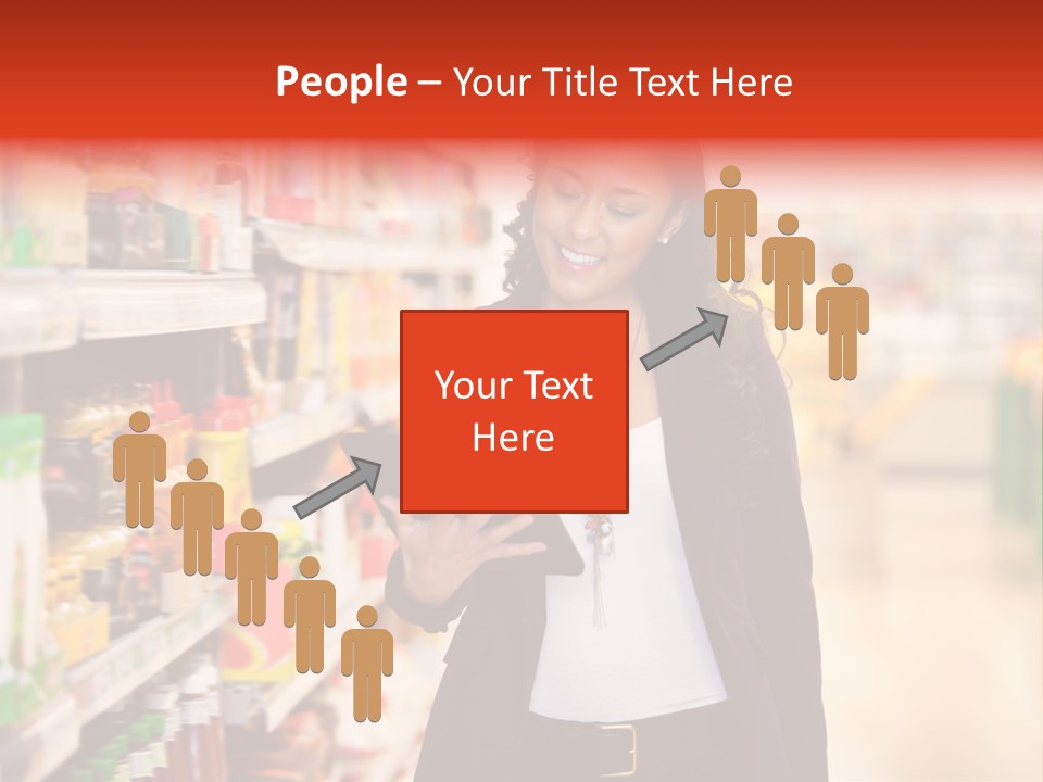 People Wireless Communication PowerPoint Template