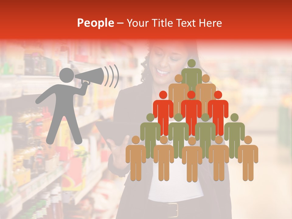People Wireless Communication PowerPoint Template