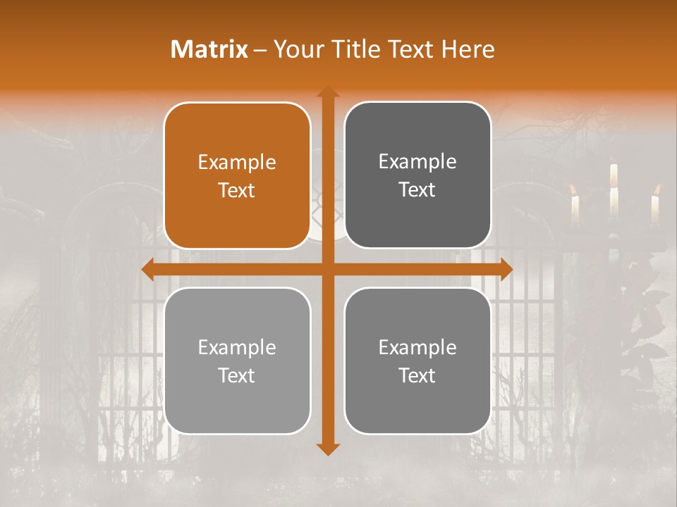 Night Moon Tree PowerPoint Template