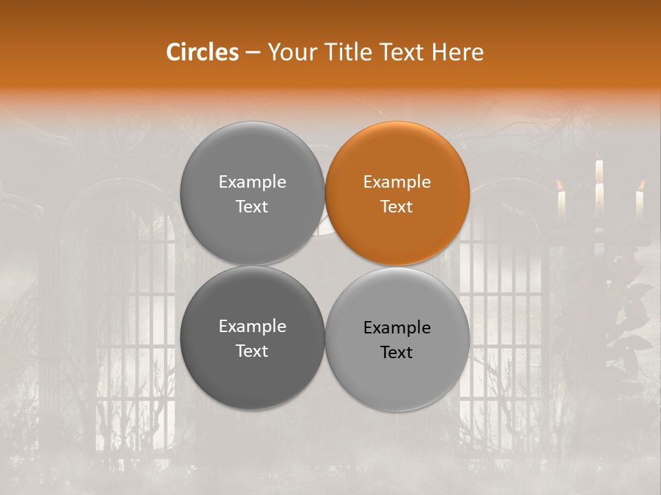 Night Moon Tree PowerPoint Template