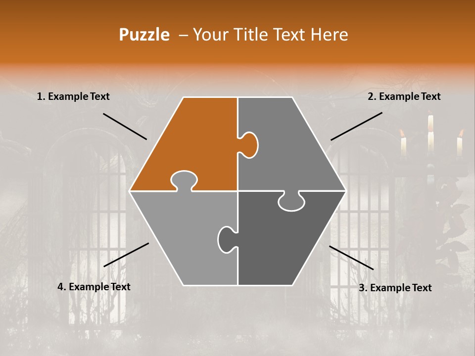 Night Moon Tree PowerPoint Template
