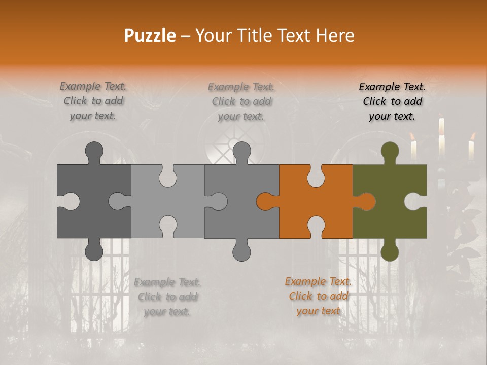 Night Moon Tree PowerPoint Template