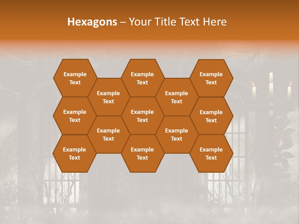 Night Moon Tree PowerPoint Template