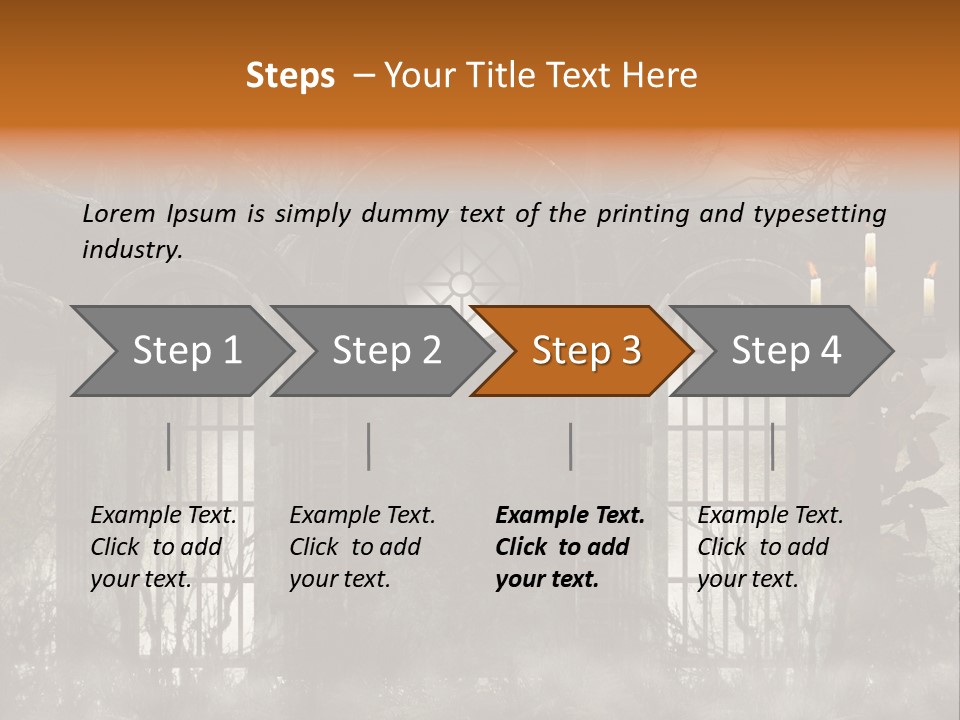 Night Moon Tree PowerPoint Template