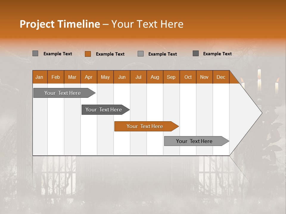 Night Moon Tree PowerPoint Template