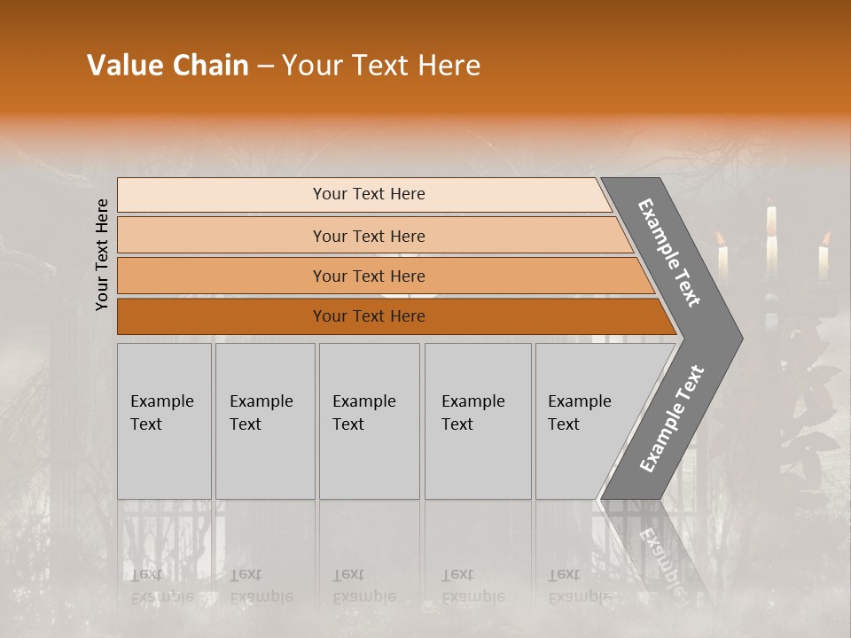 Night Moon Tree PowerPoint Template