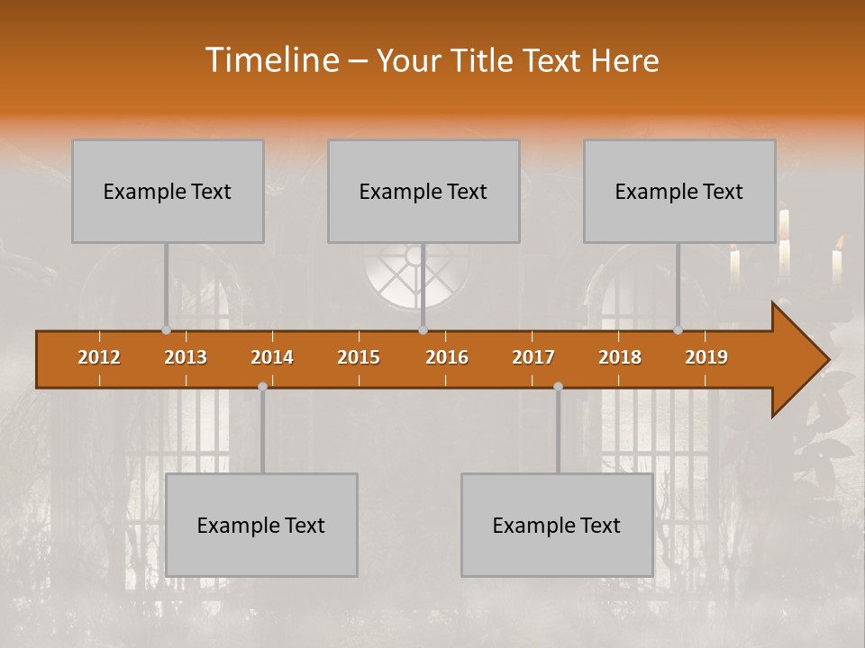 Night Moon Tree PowerPoint Template