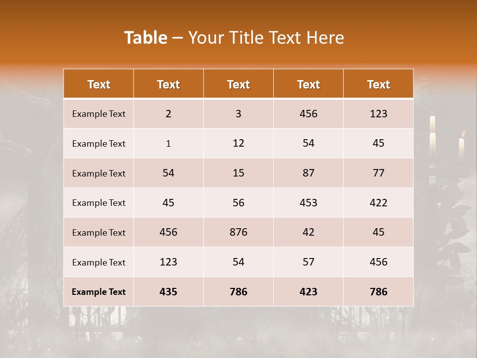 Night Moon Tree PowerPoint Template