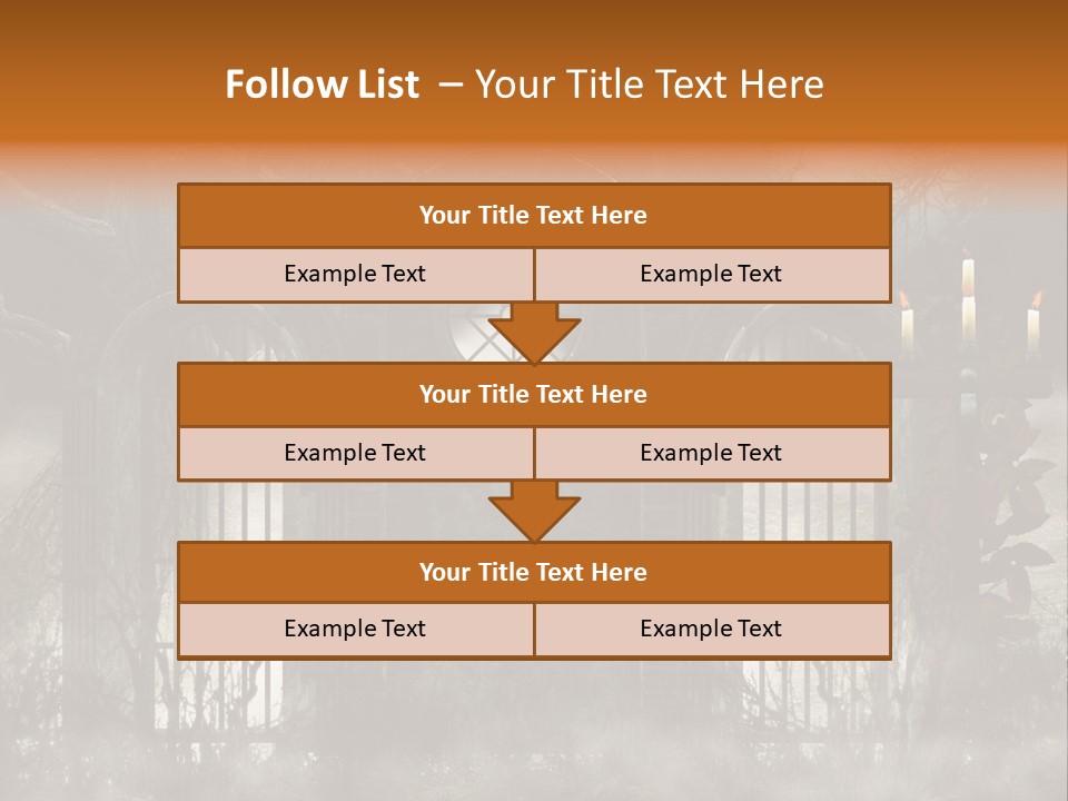 Night Moon Tree PowerPoint Template