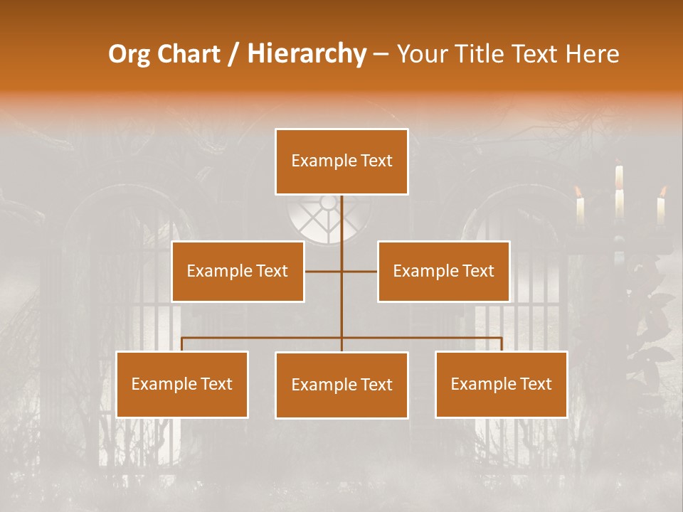 Night Moon Tree PowerPoint Template