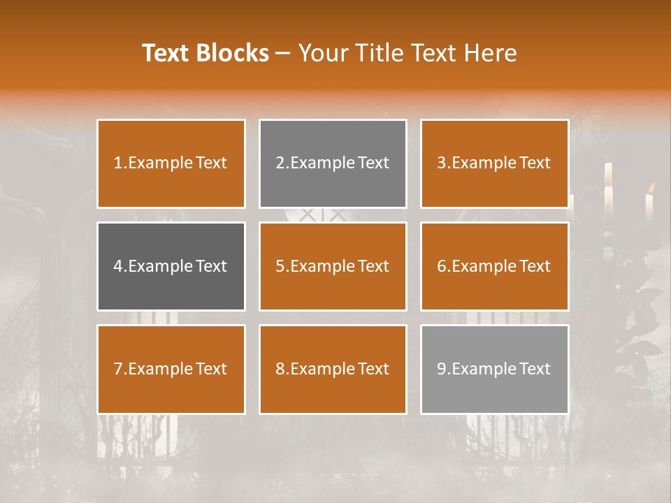 Night Moon Tree PowerPoint Template