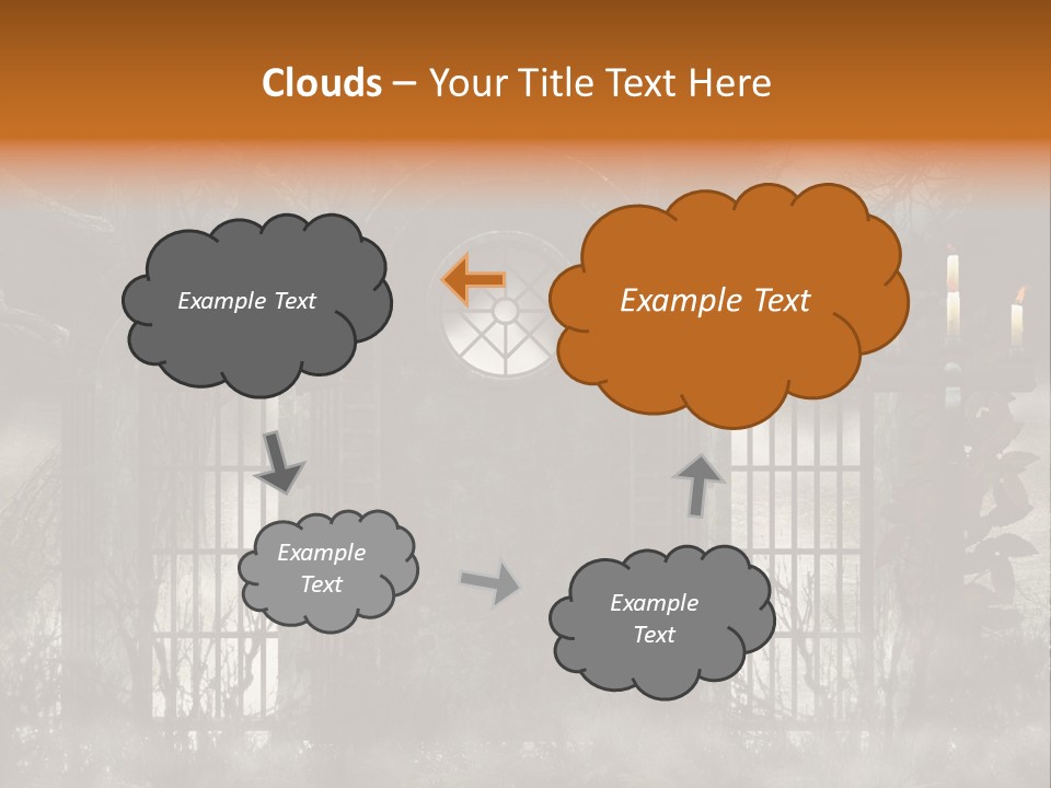 Night Moon Tree PowerPoint Template