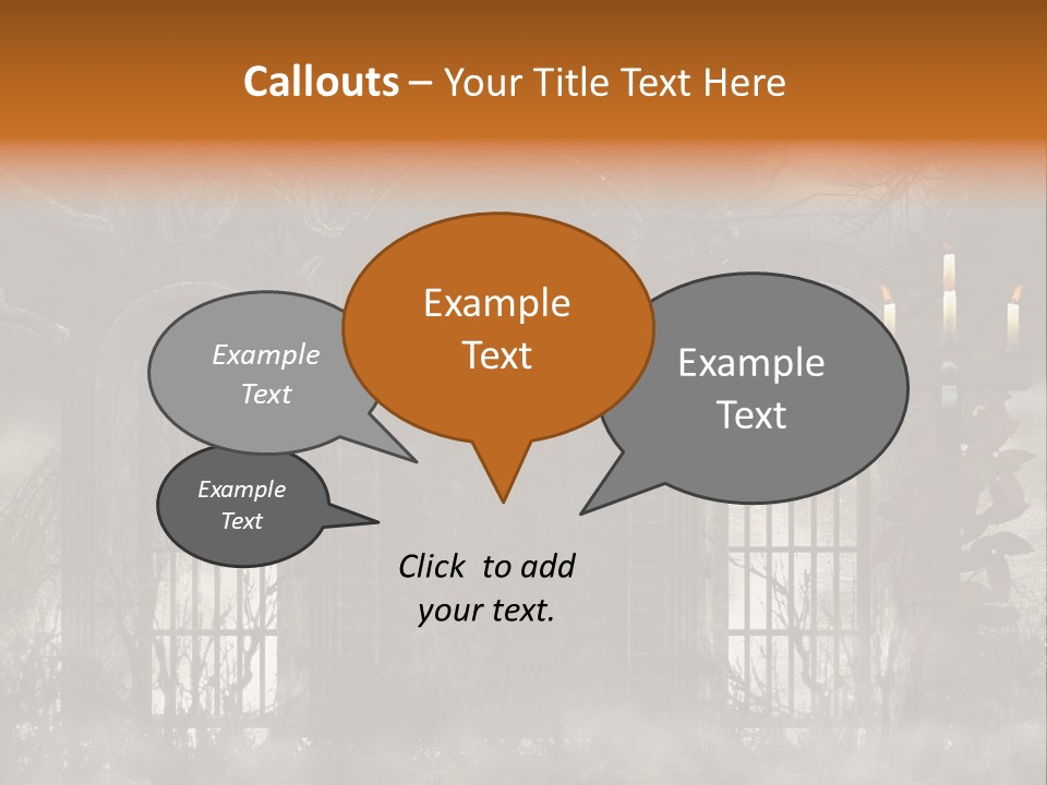 Night Moon Tree PowerPoint Template