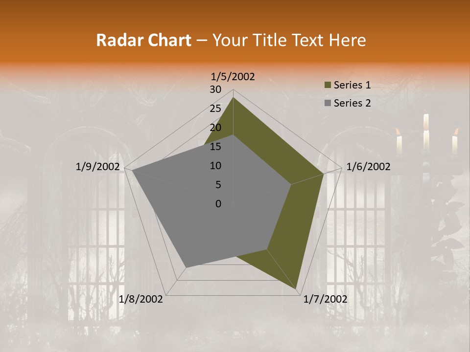 Night Moon Tree PowerPoint Template