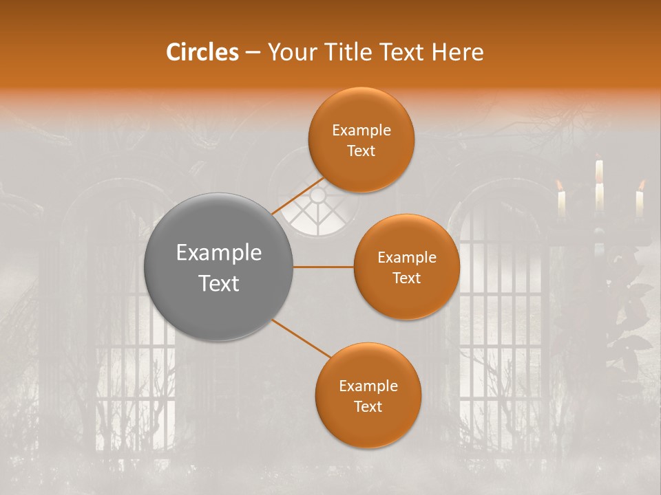 Night Moon Tree PowerPoint Template