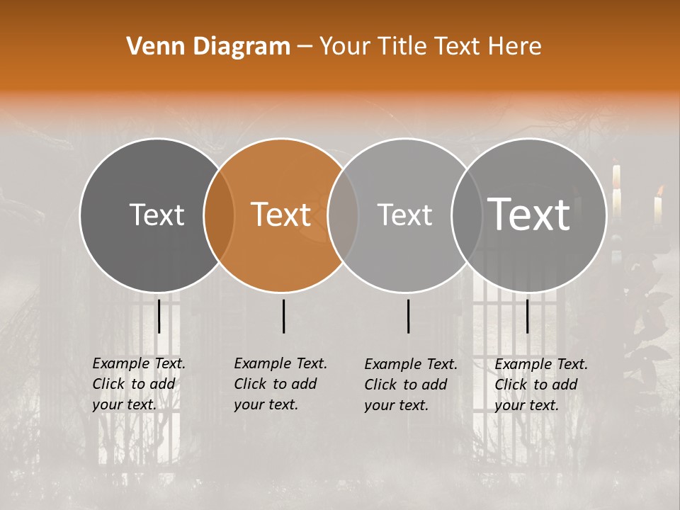 Night Moon Tree PowerPoint Template