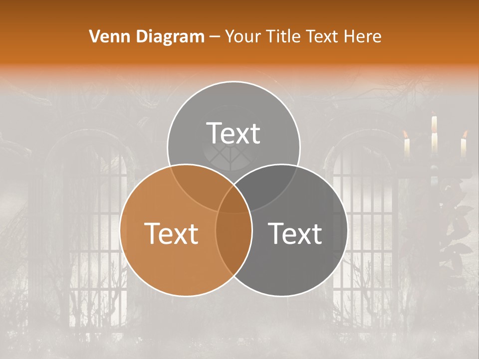 Night Moon Tree PowerPoint Template