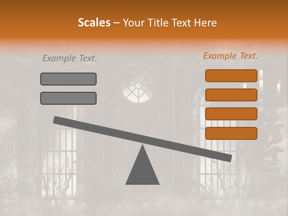Night Moon Tree PowerPoint Template