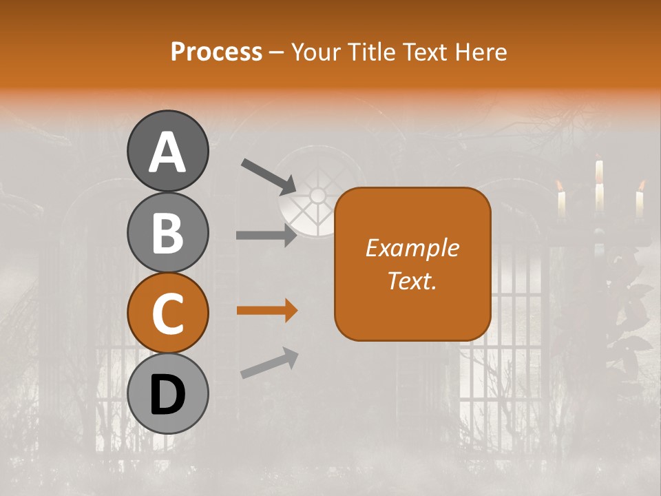 Night Moon Tree PowerPoint Template