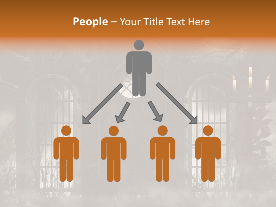 Night Moon Tree PowerPoint Template