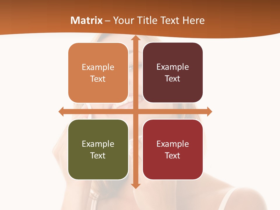 Background Puff Clean PowerPoint Template