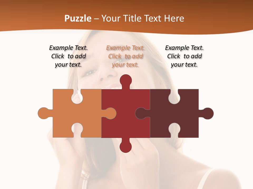 Background Puff Clean PowerPoint Template