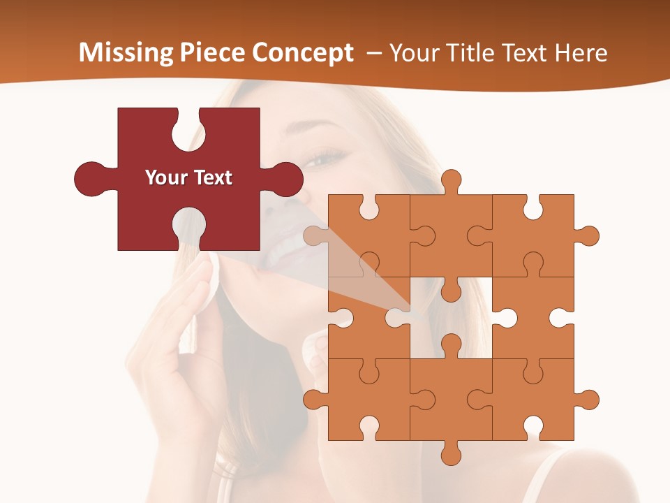 Background Puff Clean PowerPoint Template