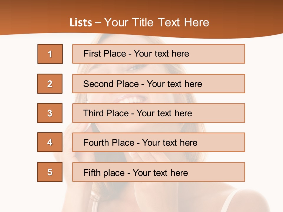 Background Puff Clean PowerPoint Template