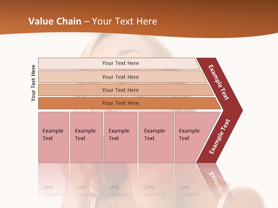Background Puff Clean PowerPoint Template