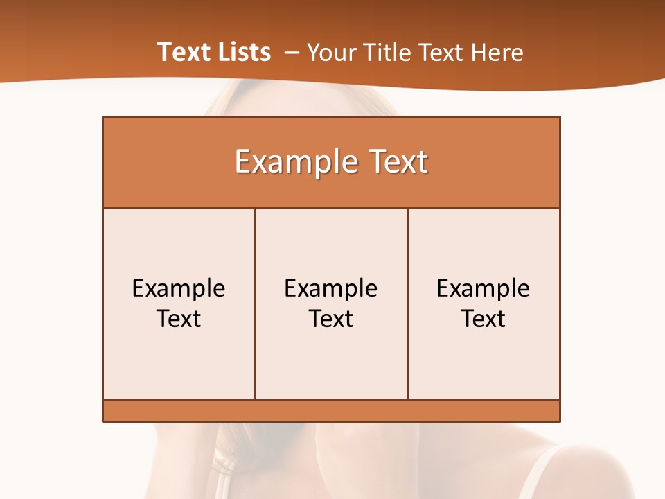 Background Puff Clean PowerPoint Template