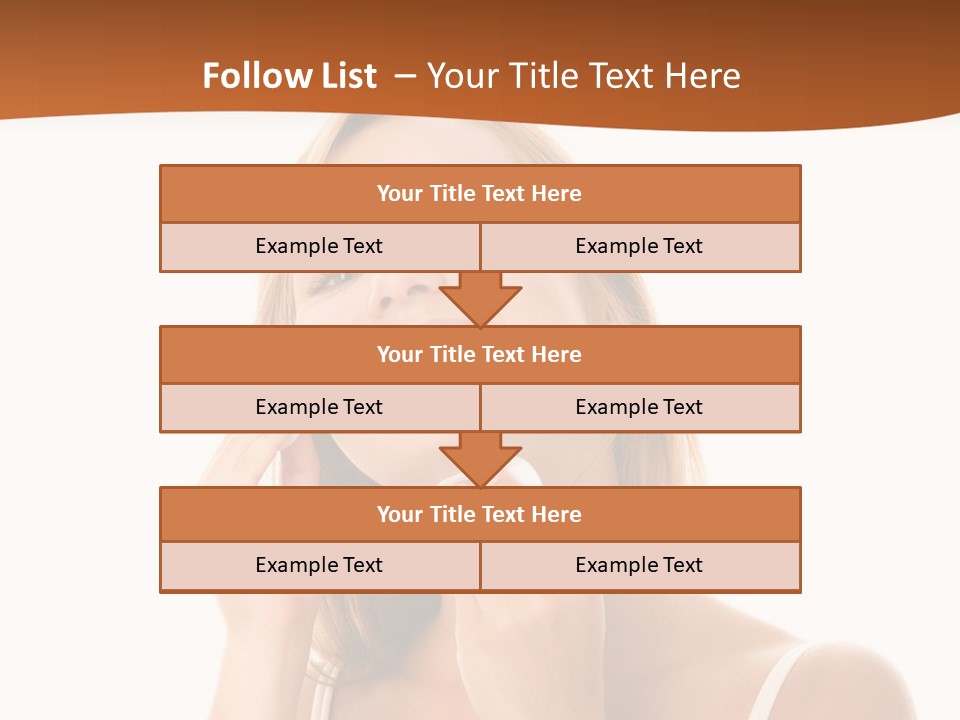 Background Puff Clean PowerPoint Template