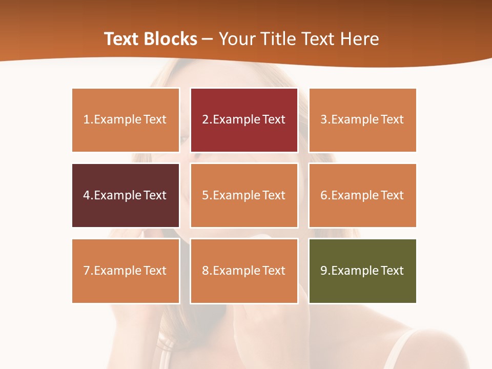 Background Puff Clean PowerPoint Template