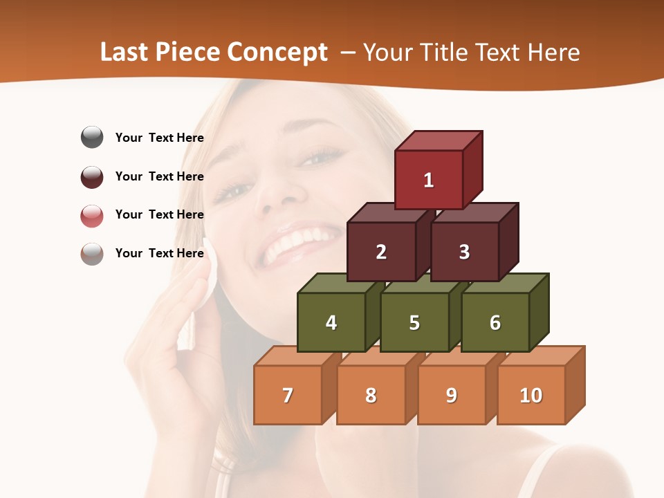 Background Puff Clean PowerPoint Template