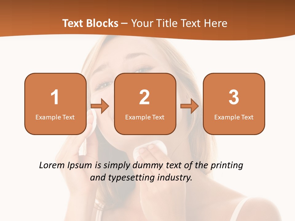 Background Puff Clean PowerPoint Template