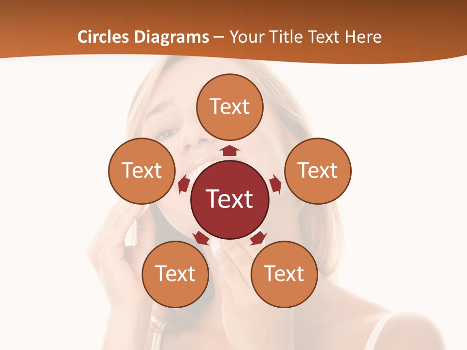 Background Puff Clean PowerPoint Template