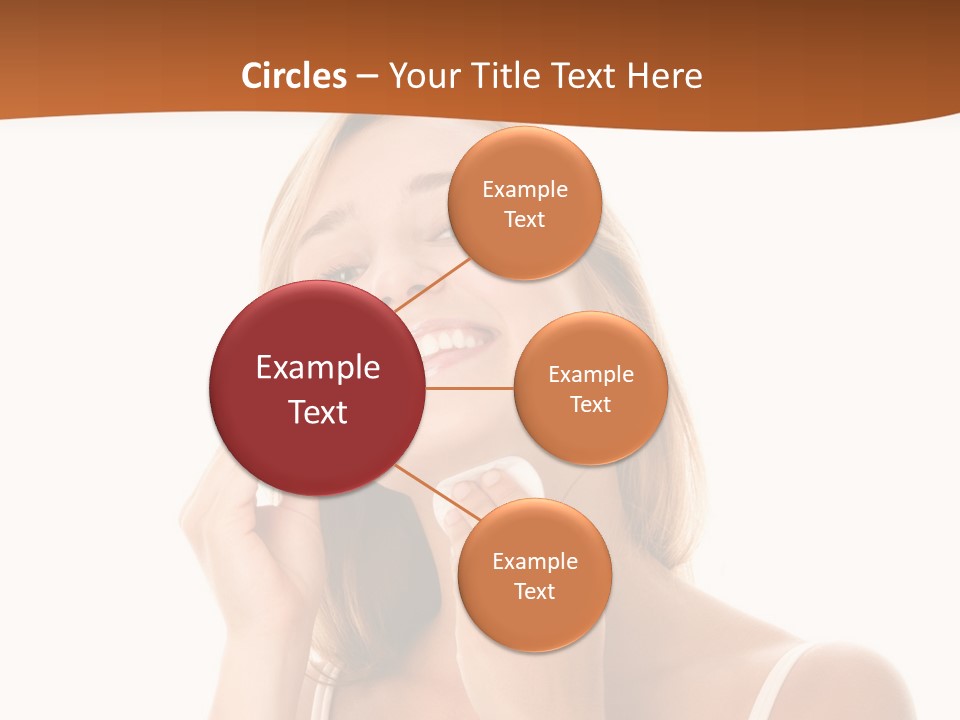 Background Puff Clean PowerPoint Template