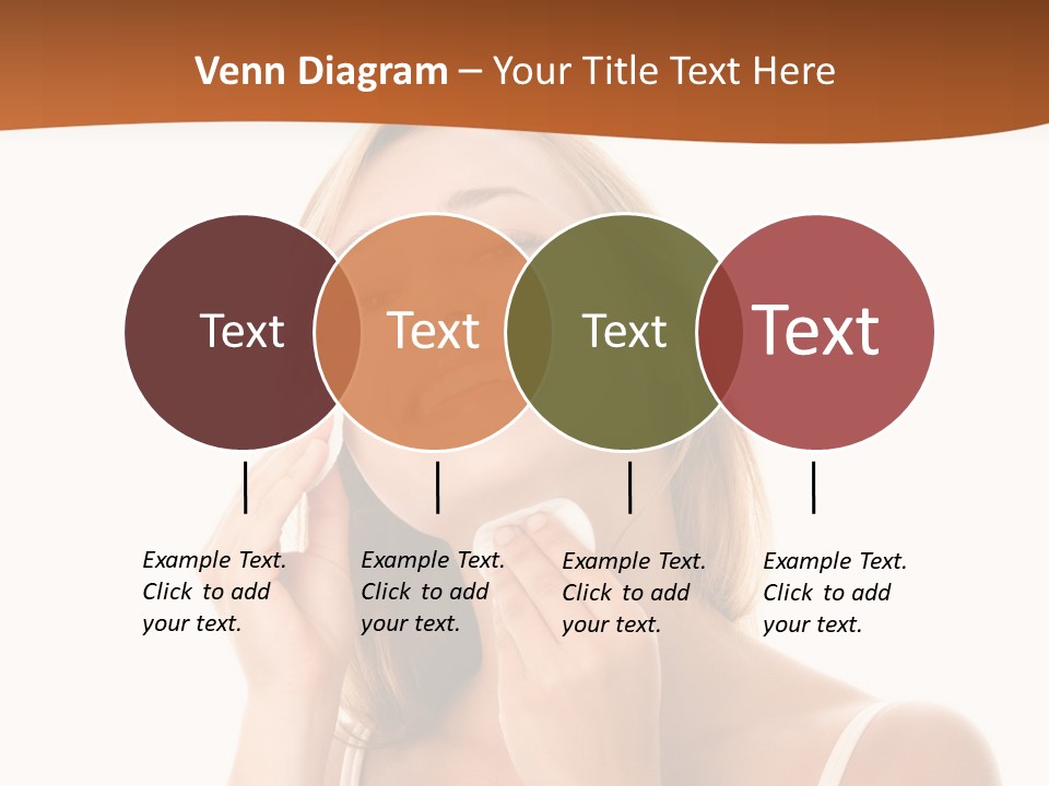 Background Puff Clean PowerPoint Template