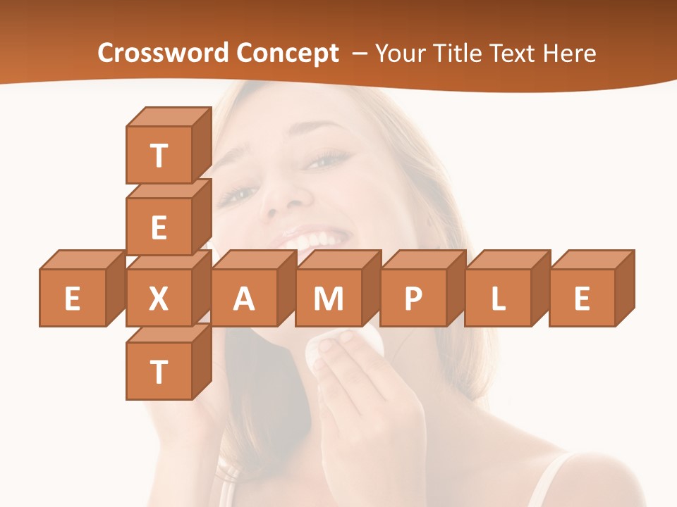 Background Puff Clean PowerPoint Template