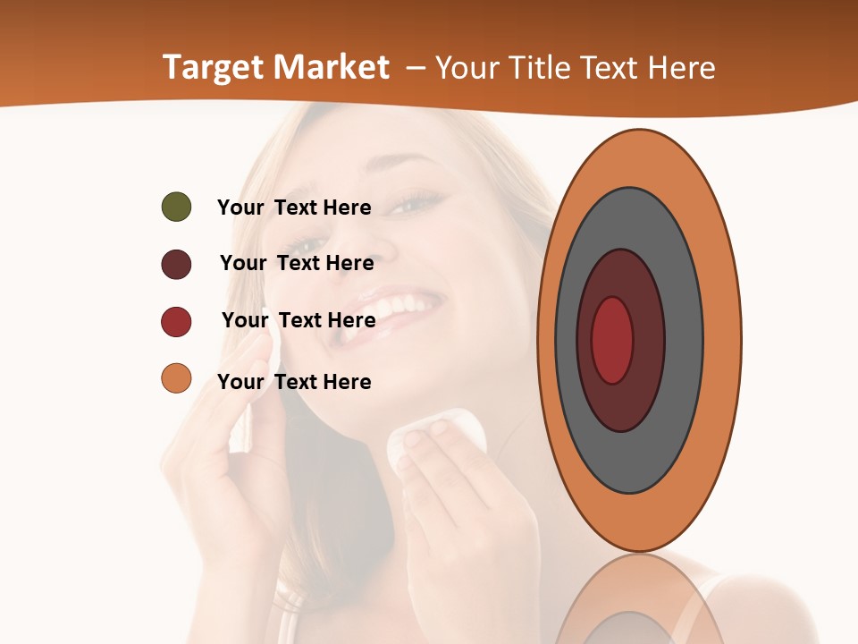 Background Puff Clean PowerPoint Template