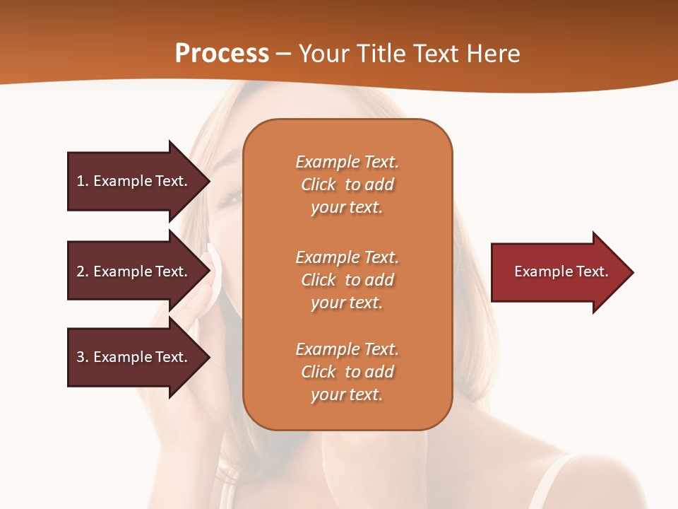 Background Puff Clean PowerPoint Template