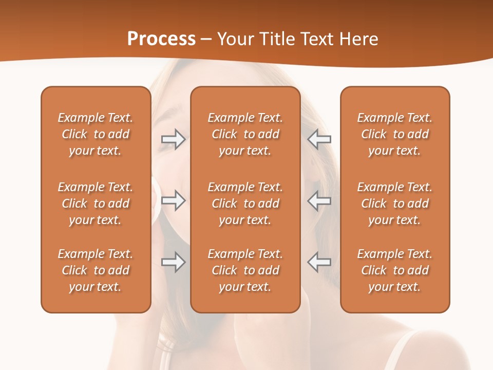 Background Puff Clean PowerPoint Template