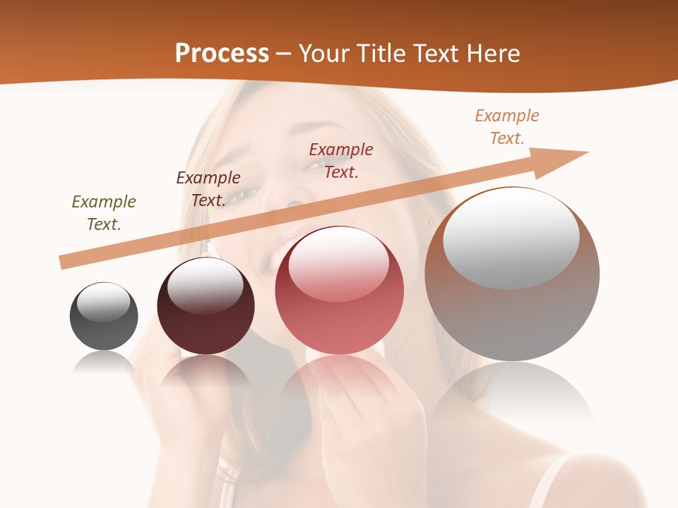 Background Puff Clean PowerPoint Template