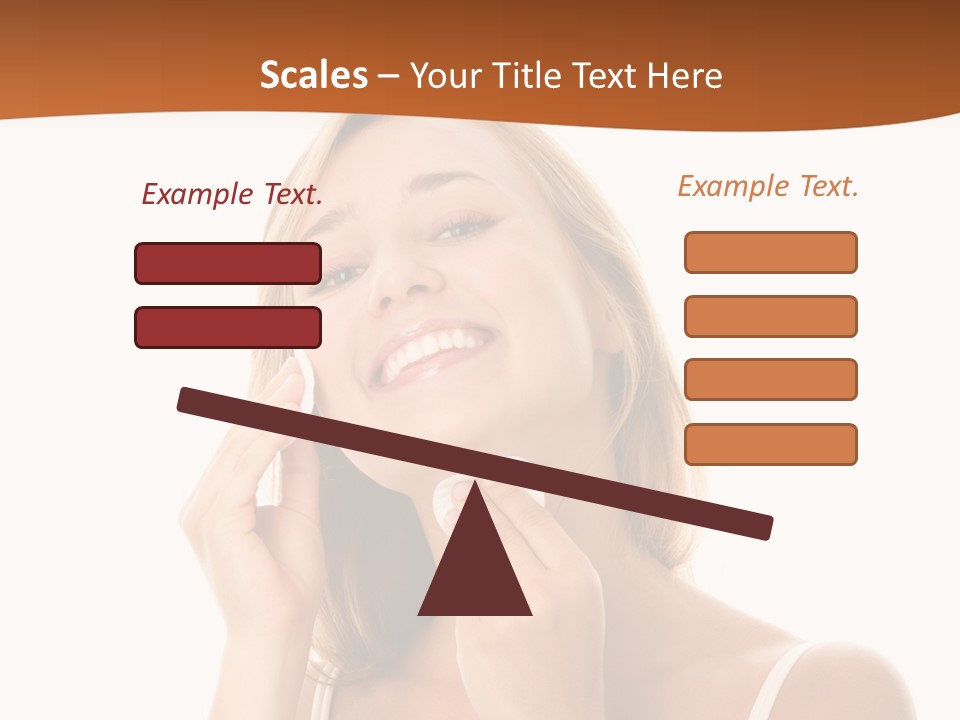 Background Puff Clean PowerPoint Template