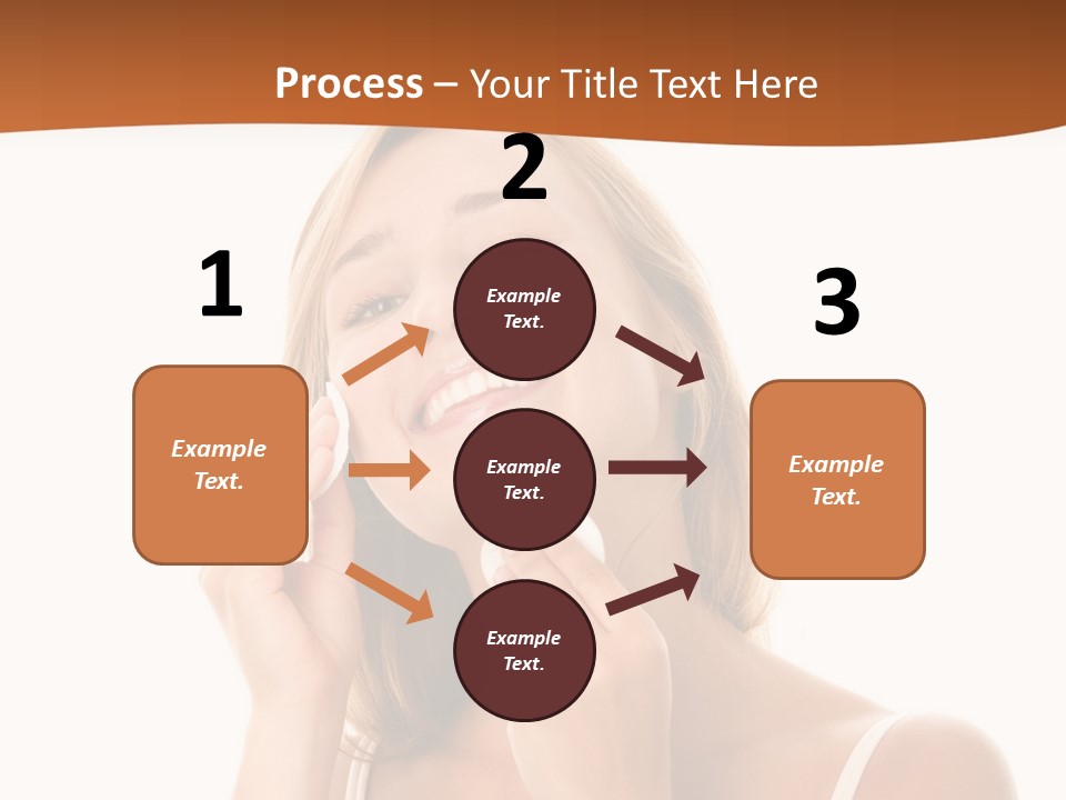 Background Puff Clean PowerPoint Template