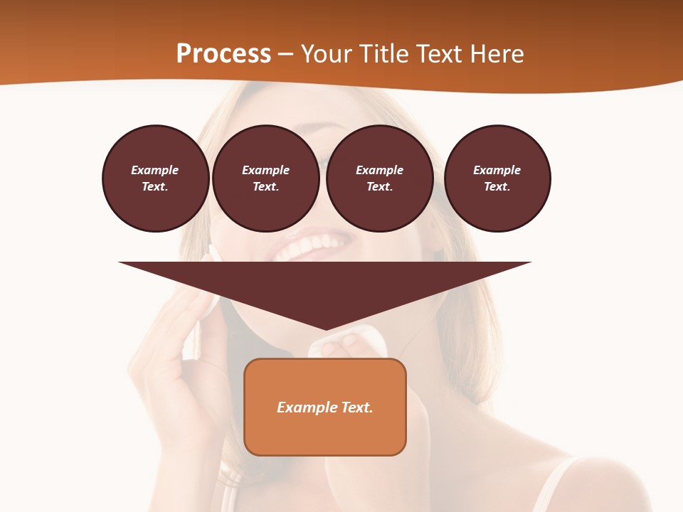 Background Puff Clean PowerPoint Template