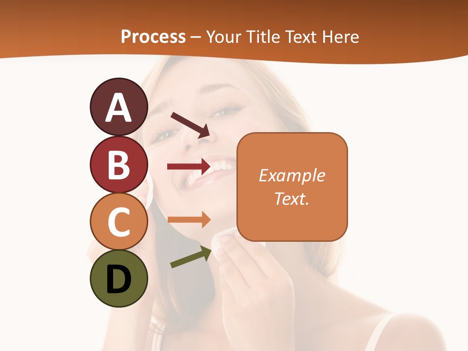 Background Puff Clean PowerPoint Template