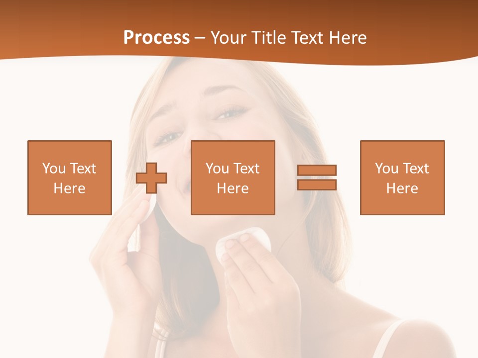 Background Puff Clean PowerPoint Template